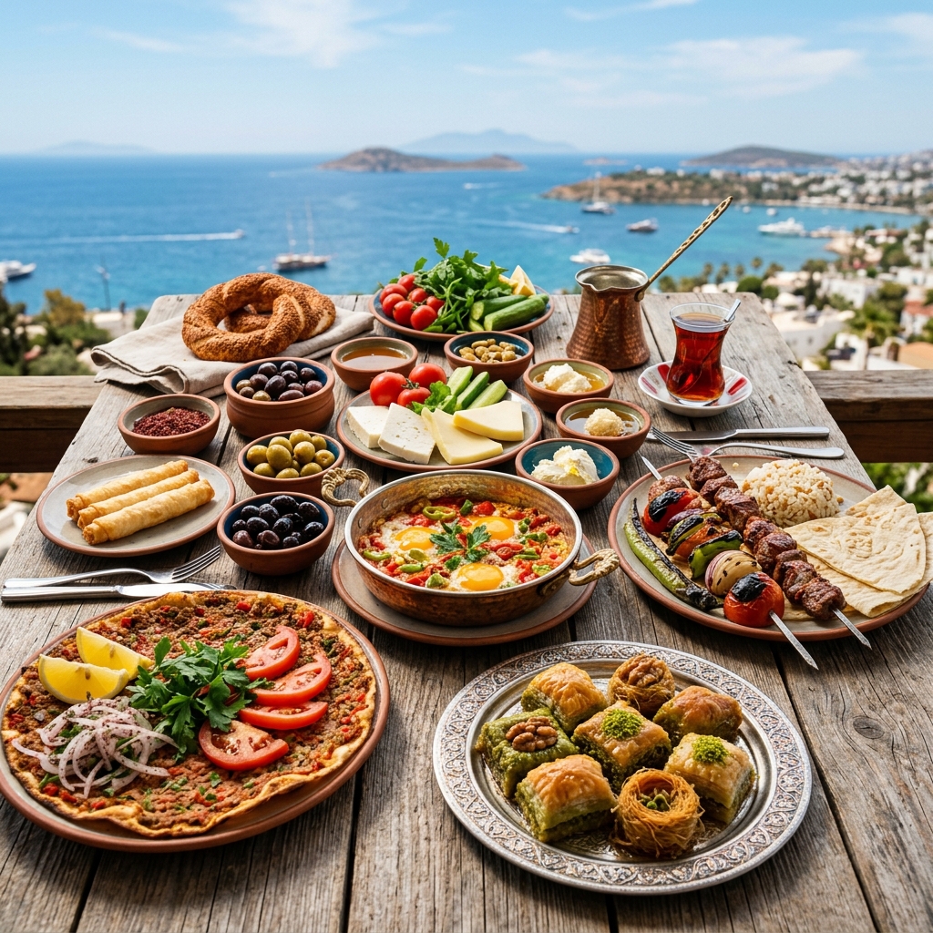 Traditional Turkish Breakfast and Mezes